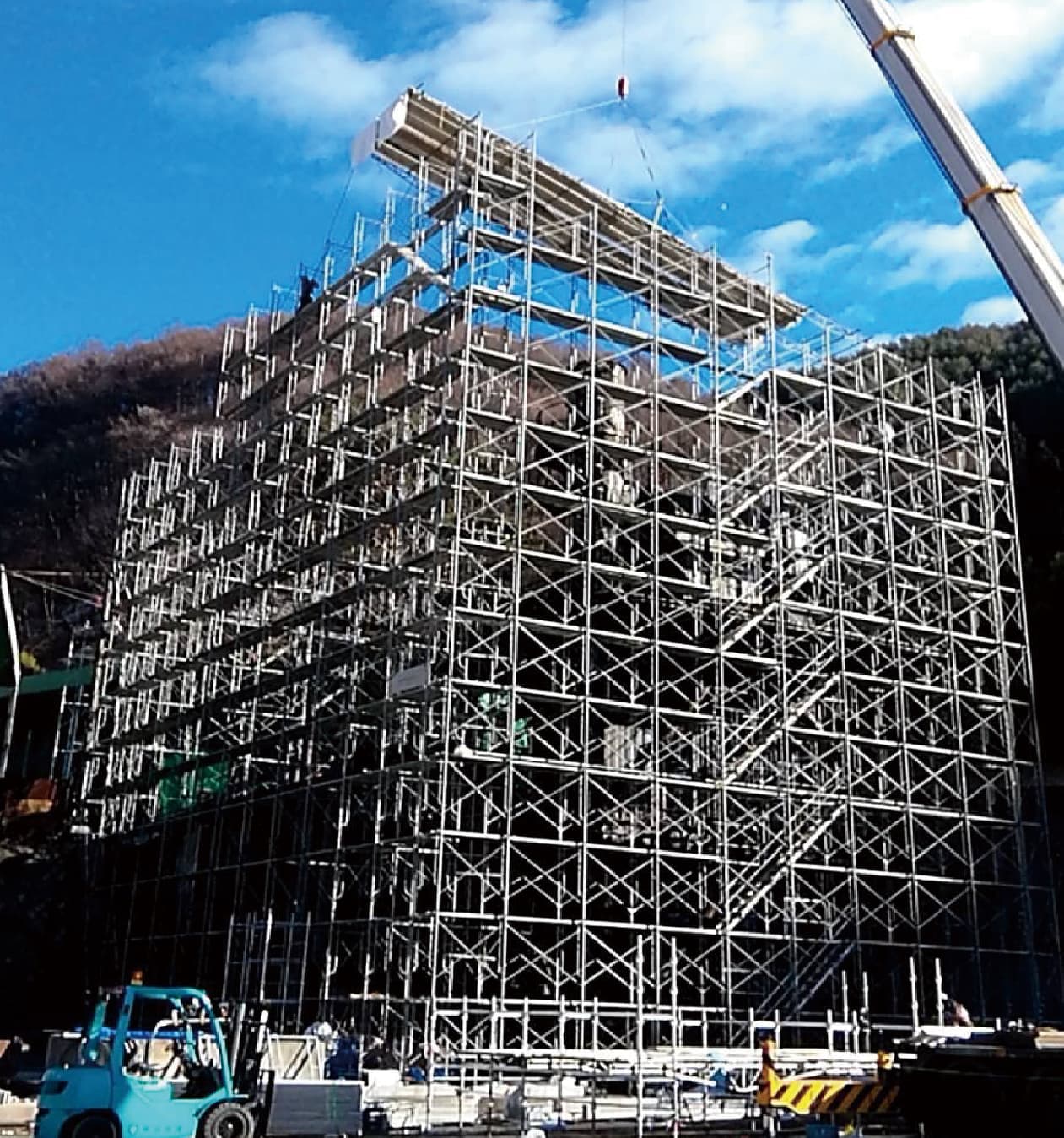 建設足場スライダーイメージ
